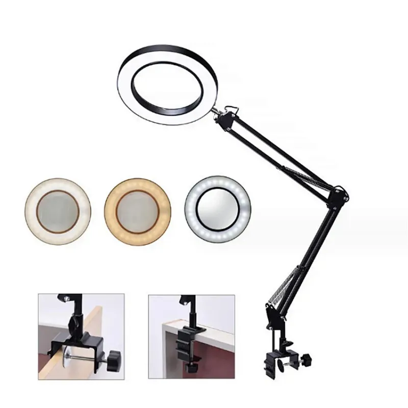 YS-709 Hospital Beauty Clinic Magnifier With LED Light Magnifying Lamp -  Guangzhou Suoniya Electronic Technology Co., Ltd.